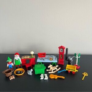 Playmobil Advent Calendar 3974 Santa Claus Vintage 1997 Christmas Near Complete
